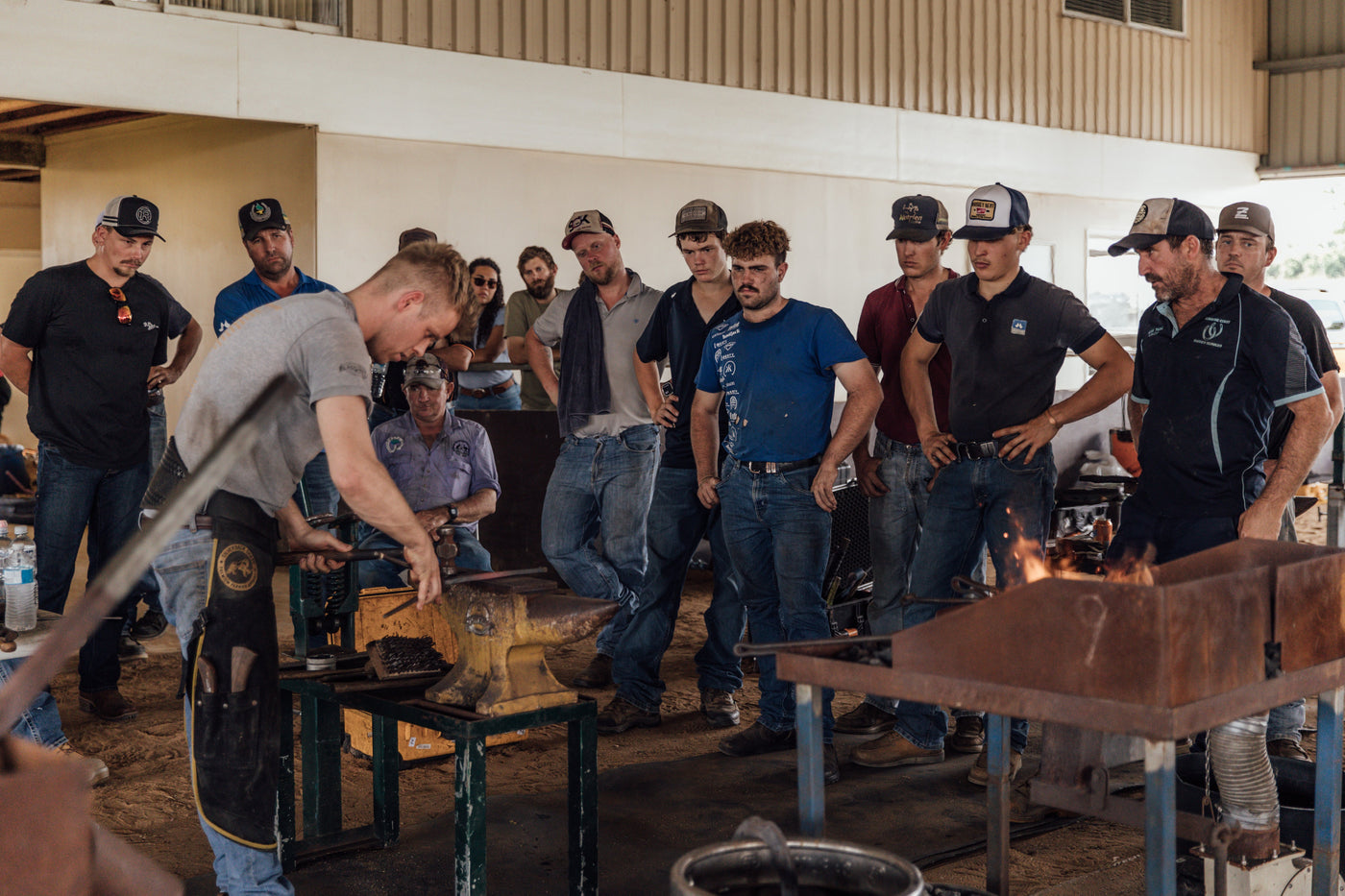 Farrier Masterclass with World Champion Blacksmith George Rogerson