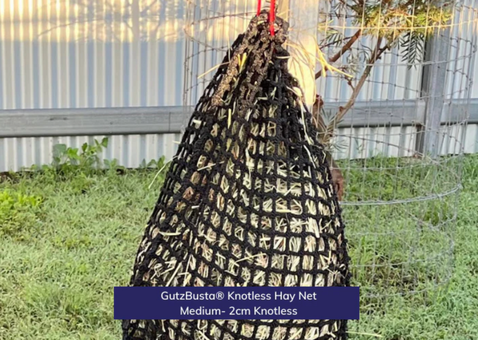 GutzBusta Deluxe Knotless Hay Net - MEDIUM