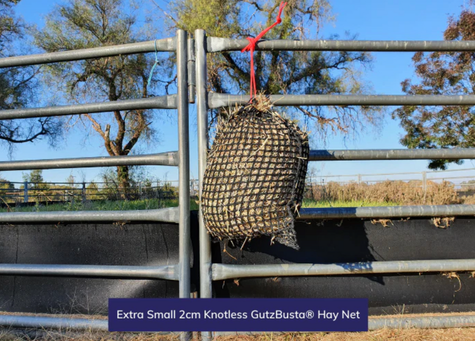 GutzBusta Deluxe Knotless Hay Net - EXTRA SMALL